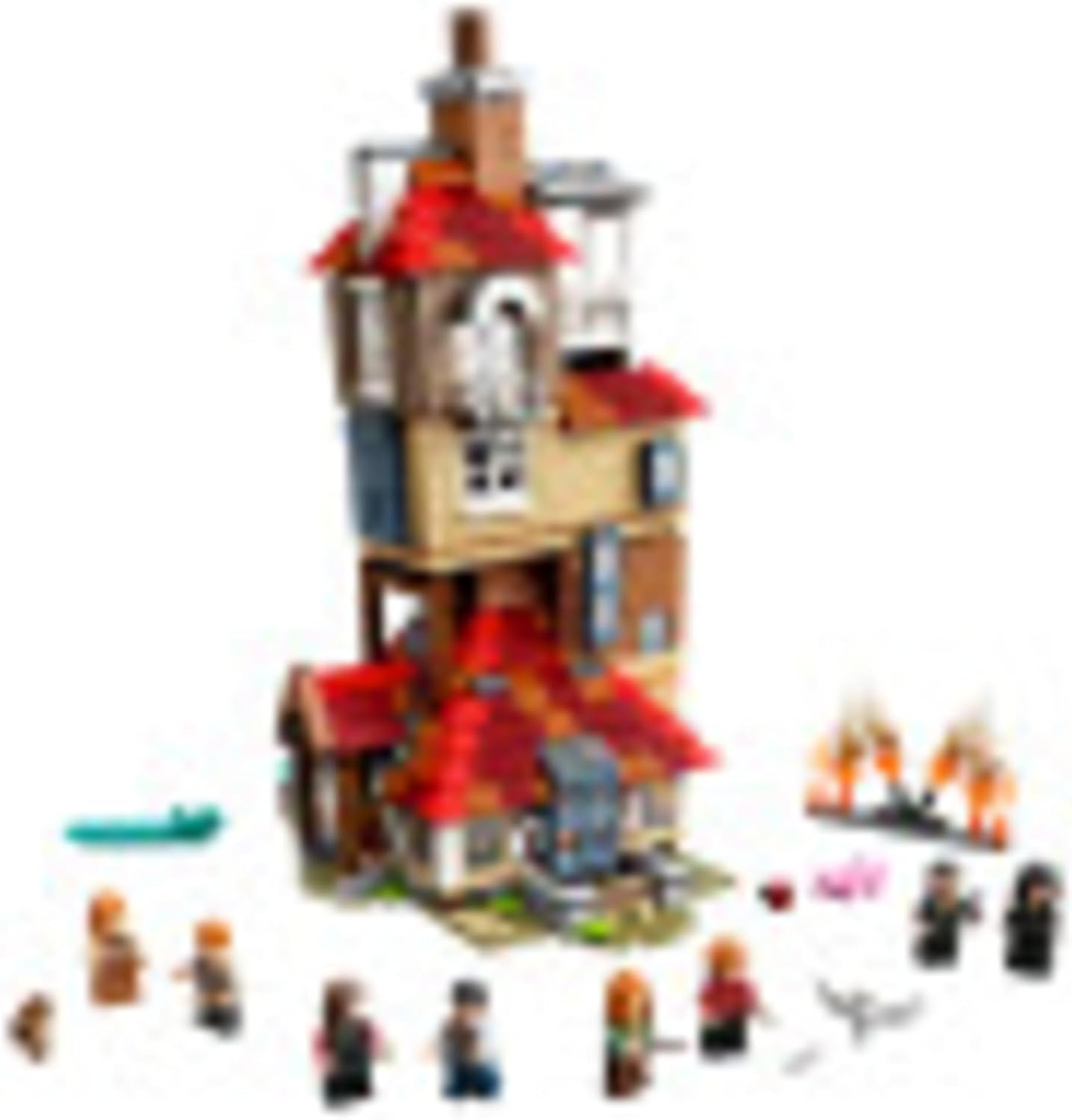 LEGO Harry Potter Attack on The Burrow 75980 Building Kit